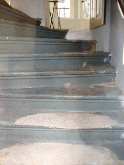 Restaurierung Treppenfußboden SK Design Lommatzsch